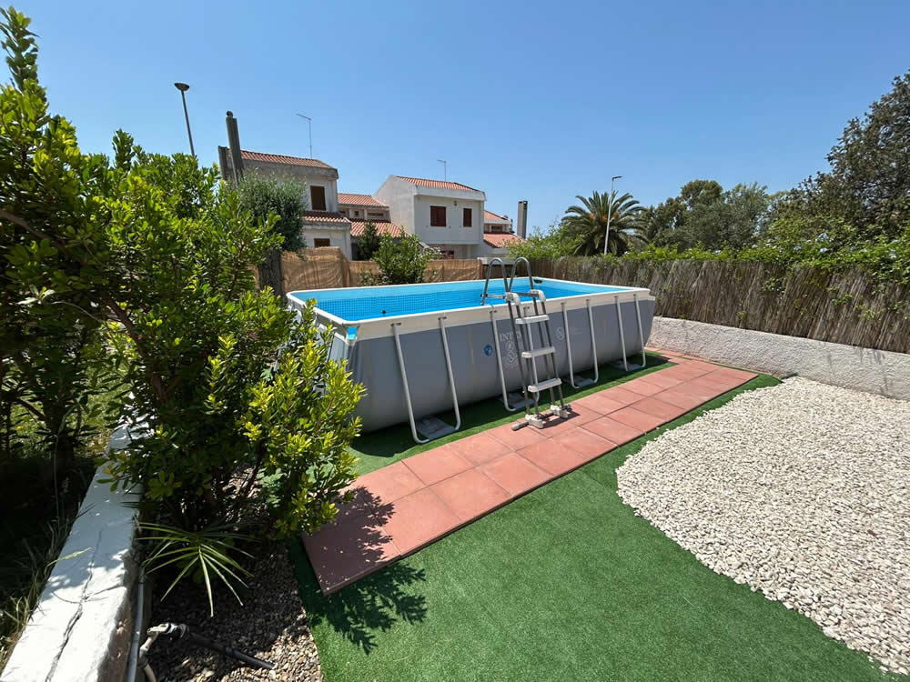 La piscina di Villa Teis